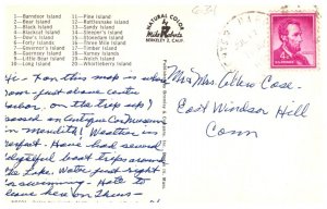 New Hampshire Lake Winnipesaukee  Map