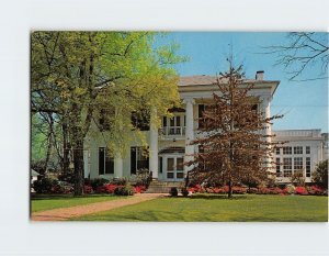 Postcard Governor's Mansion, Tuscaloosa, Alabama