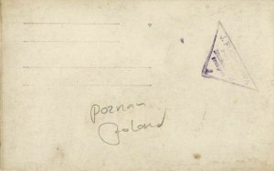 poland germany, POSEN POZNAN, Unknown Parade, English Flag (1930s) Fuchsowa RPPC