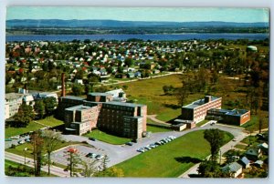 Pembroke Ontario Canada Postcard General Hospital and Nurses Residence 1967