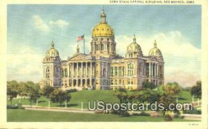 Iowa State Capitol Building - Des Moines  