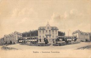 Saales France Sanatorium Tannenberg Street View Antique Postcard K19004