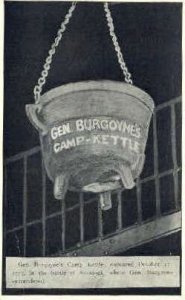 Gen. Burgoyne's Camp Kettle - Bennington, Vermont VT  