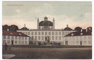 Denmark Fredensborg Slot 1910 Colored Postcard View