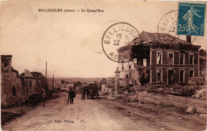 CPA Bellicourt La Grand'Rue (202240)