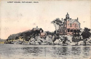 Put-in-Bay Ohio Lighthouse Vintage Postcard AA74617