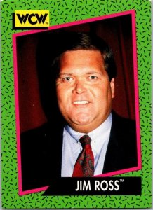 1991 WCW Wrestling Card Jim Ross sk21083