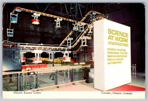 Science At Work, Automation, Ontario Science Centre Toronto Canada 1977 Postcard