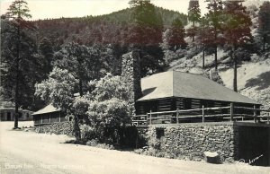 Postcard RPPC 1940s Colorado Bruin Inn North Cheyenne Canon occupation CO24-3326