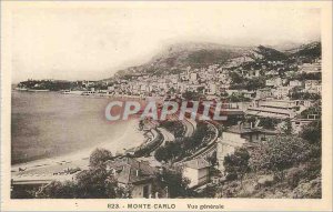 Old Postcard MONTE CARLO View g�n�rale
