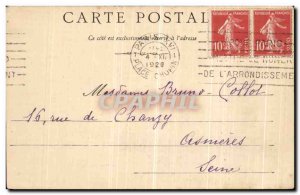 Old Postcard Lille Pasteur Monument