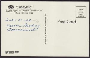 Alphorn Motel and Annex,Monroe,WI BIN