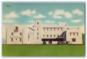 c1940s Dona Ana County Court House Exterior Las Cruces New Mexico NM Postcard