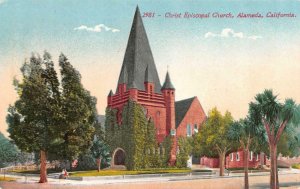 ALAMEDA, California CA     CHRIST EPISCOPAL CHURCH    ca1910's Postcard