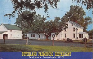 Dutchland Farmhouse Restaurant Smoketown, Pennsylvania PA s 