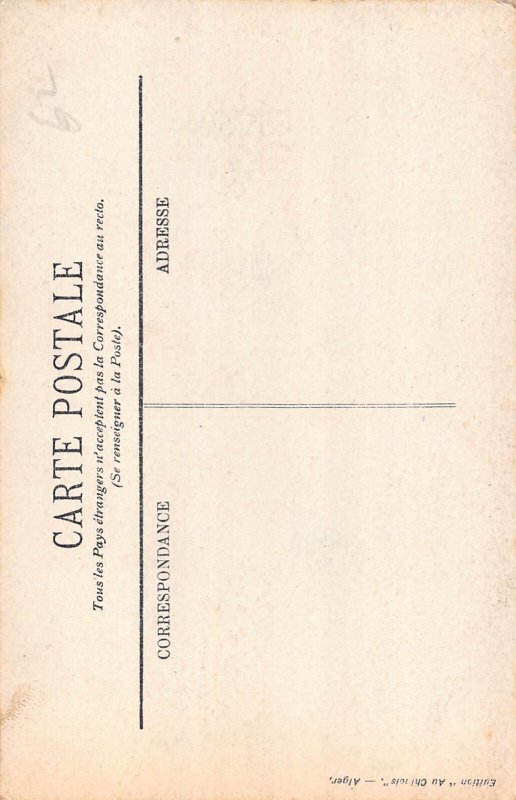 Algeria Alger Algiers Mosque Sidi-Abderrhaman vintage postcard