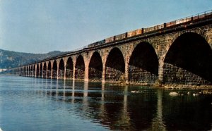 Pennsylvania Harrisburg Rockville Bridge Longest Stone Arch Bridge In The World