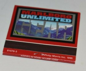 Marlboro Unlimited Gear 30 Strike Matchbook