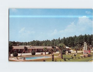 Postcard Dixie Dream Motel In The Palms US Highway 301 South Carolina USA