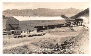 RPPC BABCOCK & WILCOX CO. Steel Plant, Boulder City NV Frashers Vintage Photo