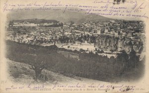 Algeria Constantine Vue Generale de la Route de Mansourah Vintage Postcard 07.17