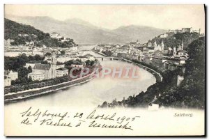 Old Postcard Salzburg