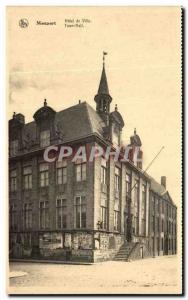Postcard Nieuport Old Town Hotel