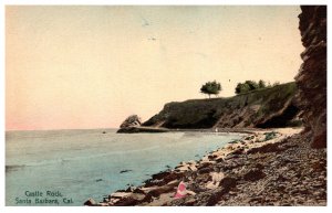 California Santa Barbara  Castle Rock