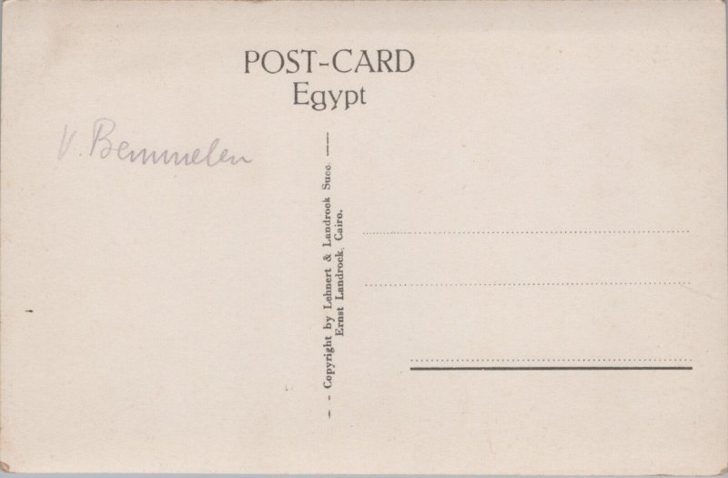 Egypt Cairo The Mosque-Madrasa of Sultan Hassan Vintage RPPC C083