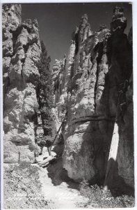 Utah Gulliver's Castle Bryce Canyon National Park RPPC Real Photo Post Card EKC