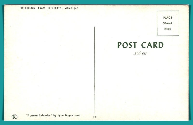 Michigan, Brooklyn - Greetings From - Pheasants - [MI-268]