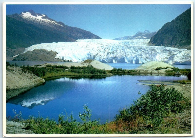 Postcard - Mendenhall Glacier near Juneau, Alaska 