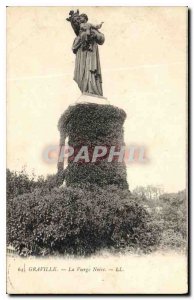 Old Postcard The Black Madonna Graville Granville
