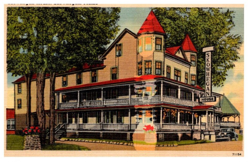 Maine Skowhegan  House and The Milburn