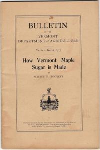 How Vermont Maple Sugar is Made Crockett 1915 Illustrated 