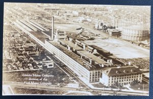 Mint Usa Real Picture Postcard Lincoln Motor Company Factory