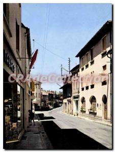 Postcard Modern Alban Rue Principale