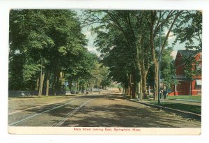 MA - Springfield. State Street looking East ca 1907