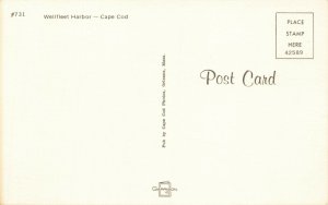 Postcard Wellfleet Harbor Cape Cod Massachusetts 