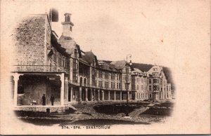 Belgium Spa Sanatorium Vintage Postcard 04.34