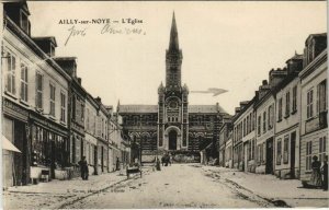 CPA AILLY-SUR-NOYE Eglise (25574)