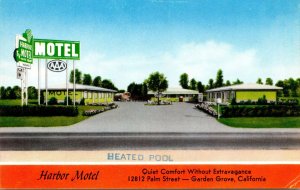 California Garden Grove Harbor Motel