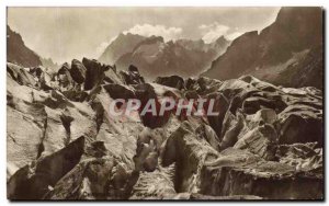 Old Postcard Chamonix Sea Ice