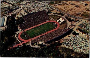 Postcard STADIUM SCENE Columbia Mississippi MS AK9684