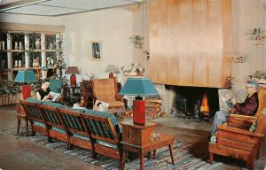 Lounge Interior BIG SUR LODGE Pfeiffer State Park Mid-Century Modern 50s Vintage