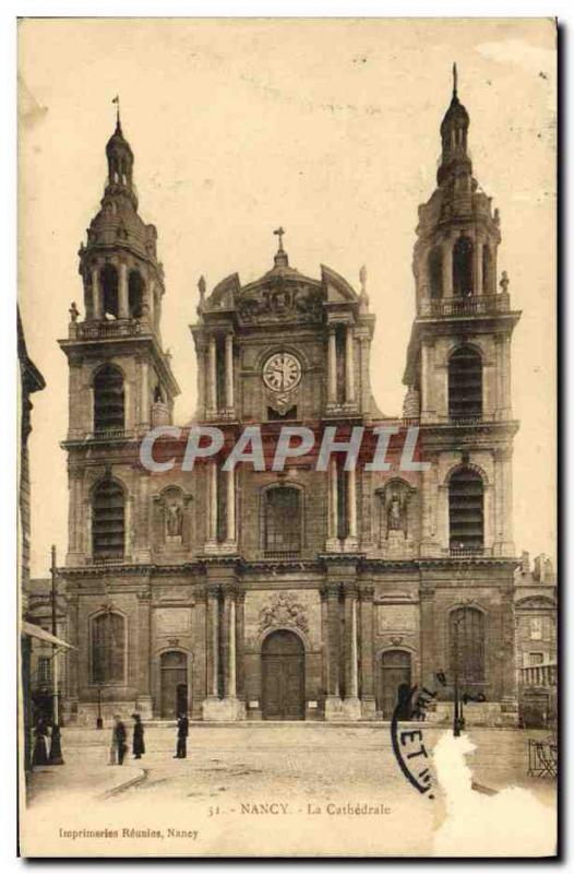 CPA Nancy La Cathedrale