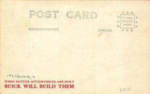 Portland OR 1924 Buick Mt Hood Government Camp Howard Auto RPPC Postcard