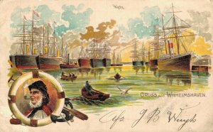 Germany Gruss aus Wilhelmshaven Litho 06.97