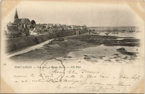 CPA PORT-LOUIS - Vue prise a Marée Basse (33058)