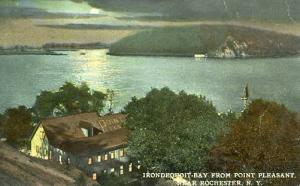 NY - Rochester. Irondequoit Bay from Pt. Pleasant